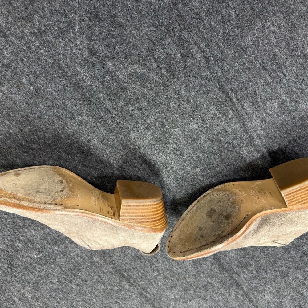 Rag & Bone Thompson Boot Woman’s size 38 Suede Slip-On Shoes - Tan - Picture 6 of 8